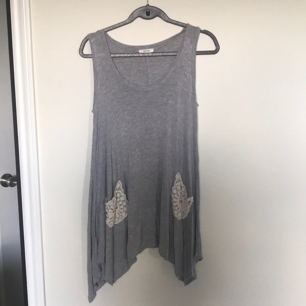 long comfy tank top from a boutique